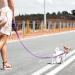 Buy Tagme Personalized Purple Dog Collar for Small Dogs | Embroidered Reflective Nylon with Pet Name & Phone Number - International Shipping Available - Buy Online on SooperMarket.com