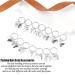 Naiska 20PCS Butterfly Hair Clips - Golden Hair Jewelry for Women - Braid Hair Cuffs Charms Rings - Silver Braid Clips - Dreadlock Accessories - Buy Online on SooperMarket.com