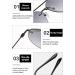 Koosufa Frameless Bifocal Reading Sunglasses for Men & Women - Anti-Blue Light UV Protection Outdoor Reading Aid (1.0 - 4.0 2 Colors) - Buy Online on SooperMarket.com