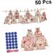 KOMBIUDA 50 Pcs Calendar Chritmas Candy Chrismas Garland Pouch for Christmas Storage Bag Drawstring Size 2 As Shown - Buy Online on SooperMarket.com