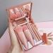 Widybord Mini 5 Makeup Brushes Multifunctional Makeup Brush with Mirror Powder Brush Eye Shadow Brush Blending Brush - Buy Online on SooperMarket.com