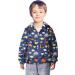 JinBei Toddler Kids Hooded Jacket - Waterproof Windbreaker Coat for Boys | 1-7 Years - 120 Bleu - Buy Online on SooperMarket.com