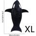 XXL Whale Blanket & Sleeping Bag | Super Soft Flannel Cuddly Blanket for Adults & Teens | Perfect Gift for Whale Lovers - Buy Online on SooperMarket.com