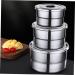 Alipis Box Lunch Box Stainless Steel Airtight Container Canister Storage Container With Cover Storage Jar - Buy Online on SooperMarket.com