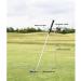 V-Shaped Golf Club Stand: Keep Clubs Clean, Dry & Visible - Durable Stainless Steel, Easy to Carry - Buy Online on SooperMarket.com