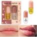 Natural Lip Plumper Set - Day & Night Serum for Softer, Bigger Fuller Lips - Lip Care & Enhancer Kit with Lip Mask - No More Chapped Lips - 2Pcs - Buy Online on SooperMarket.com
