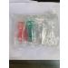 3 Pcs Jelly Nail Art Stamper Set with Double Head Silicone Stampers - Transparent Green Red Soft Nail Stamping Kit for Manicure Tools - Buy Online on SooperMarket.com