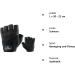 C.P.Sports Iron Glove Comfort | Padded Training Gloves for Men & Women | Weight Training Bodybuilding Gym Fitness & Cycling | Size L (20-22 cm) - Buy Online on SooperMarket.com