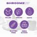 ShroomzUp Mushroom Coffee Instant - 15 Pack with Lions Mane, Reishi, Chaga & Cordyceps Mushrooms - Vegan Nootropic Coffee for Focus - Arabica & Robusta Blend - Buy Online on SooperMarket.com