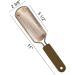 PrettyClaw Callus Remover Foot File - Pedicure Tool for Dead Skin & Corn Removal with 3 Blades, Free Pouch & Nail File - Buy Online on SooperMarket.com
