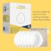 First Days Maternity Reusable Breast Pads - Extra Large Organic Cotton Washable 6-Pack for Breastfeeding - Buy Online on SooperMarket.com