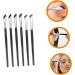 PLAFOPE 1 Set Angled Concealer Brush Eyeliner Angled Eyebrow Brush Makeup Brush Eye Brush Tool Wood Black - Buy Online on SooperMarket.com