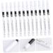 OSALADI 12pcs Eyeliner Pencil White Outfits Mechanical Pencils Makeup Eyeliner Applicator Ultra Thin Suite - Buy Online on SooperMarket.com