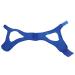 Adjustable Breathable Anti-Snoring Chin Strap with Jaw Support Belt in Blue Color