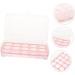 OSALADI Egg Keeper 2pcs 10 Egg Holder Egg Containers with Lid Storage Pull Out Drawers Red Portable Crisper re-usable Red 24.5*10.5*7cm - Buy Online on SooperMarket.com
