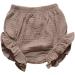HASAKI 2Pcs Kids Linen Bloomer Shorts - Newborn Baby Diaper Cover 12-18 Months - Black+Khaki - Buy Online on SooperMarket.com