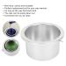 Wax Pot - Aluminum Waxness Empty Metal Pot & Replacement Inner Pot for Hair Removal - Wax Warmer Bowl - Buy Online on SooperMarket.com