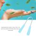 Stainless Steel Tongue Scraper - Portable Oral Care Tool for Fresh Breath | Tongue Cleaning Kit for Adults & Children with Storage Bag - Buy Online on SooperMarket.com