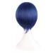 MapofBeauty 12 Short Straight Cosplay Wig (Mixed Blue) - Ideal for Parties and Costumes - Buy Online on SooperMarket.com