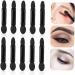 Angoily 150 pcs Eyeshadow Brush Eye Sponge Double-ended Shadow Makeup Tipped Black 50pcsx3pcs Blackx3pcs - Buy Online on SooperMarket.com