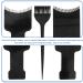 KALLORY Hair Coloring Paddle 3 Pc Highlighting Board Set - Black | Dyeing Brush Kit for Precision Hair Color Application - Buy Online on SooperMarket.com