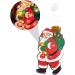 GANAZONO Santa Claus Figurine 1Pc Christmas Santa Claus Suction Cup Lamp Showcase LED Light Festival Supply Santa Claus Lamp - Buy Online on SooperMarket.com