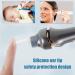 USB Rechargeable Earwax Remover with Replaceable Tips - Gentle Electric Ear Aspirator for Deep Cleaning - Suitable for Kids and Adults - Buy Online on SooperMarket.com