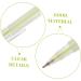 FOYTOKI 5pcs Beauty Spot Eyebrow Pen Eyebrow Permanent Pen White Markers Medical Plastic - Buy Online on SooperMarket.com