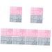 Cabilock 12 Pcs Cake Baking Tools Silicone Molds House Cookie Home Tools Christmas Cake Mold Manual Dessert