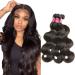 Beauty Queen 10A Brazilian Body Wave Human Hair Bundles (20 22 24 Inch) Bundles Human Hair 100% Unprocessed Weave 3 Bundles Virgin Human Hair Natural Color Remy Hair Extensions body wave 3 bundles 20 22 24