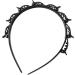 Veeteah Hairband with Clips Hair Pin Headband Twist Plait Headband Hair Tool Double Layer Bangs Hairpin Headband Weave Bangs Clip For Women Girls Black - Buy Online on SooperMarket.com