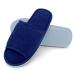 Jomix guests slippers 2 pair of guest hand shoes set unisex washable terry lip frote bathing shoes travel hotel slippers Rustchfeste 36/37 EU X-Schmal 02 blue 2 pair small 2 number