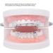 Party Teeth Brace Compatible Fashionable Hip Hop Brace Brass for Party for Halloween for Music Concerts(Silver) - Buy Online on SooperMarket.com