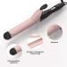 PRETFY 1 1/4 Inch Curling Iron - Adjustable Temperature Ceramic Barrel Fast Heat for Long & Medium Hair - Dual Voltage Hair Waver for Women - Buy Online on SooperMarket.com