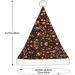 Chrysm Festive Christmas Hat Long-Lasting Color Perfect Accessory For Holiday Parties Adult Sizegraffiti Lips Funny Roasted Coffee Beans One Size - Buy Online on SooperMarket.com
