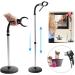 Hands-Free Hair Dryer Holder Stand - Adjustable 360 Stainless Steel Blow Dryer Stand for Bathroom | International Shipping - Buy Online on SooperMarket.com