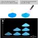 12 Colors Glow in The Dark Pigment Powder 20g/0.7oz - Non-Toxic Luminous Powder for Epoxy Resin, Slime, Nails, Paint, Halloween Art and Crafts - Buy Online on SooperMarket.com