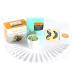 Chseo Original Nose Wax Kit for men and women with 20 nose wax sticks 50g waxing hair removal 10 cardboard cups for wax 8 mustache protectors measurement cups and user manual #61 Nose Hair Wax Kit