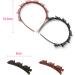 DHWEKU Bangs Hairstyle Hairpin 2 Pieces Hairstyle Aid Headband with Clips Hairpins Hairdressing Supplies Headband Hair Accessories Hair Band Hair Band with Clips Twist Clip Headband - Buy Online on SooperMarket.com