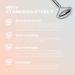 SACHEU Stainless Steel Facial Roller - Reduce Puffiness, Inflammation & Boost Circulation - Dual Sided Metal Face Roller for Cooling Massage - Includes Travel Pouch - Buy Online on SooperMarket.com