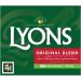 Lyons Original Tea Bags (80 Tea Bags) by Lyons Tea of Ireland - Buy Online on SooperMarket.com