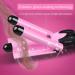 Buy 3 Barrel Waver Iron - Professional Ceramic Hair Curler with LCD Display | Pink Hair Styling Tool for Gorgeous Waves - International Shipping Available - Buy Online on SooperMarket.com