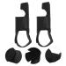 PLAFOPE Hallux Valgus Wrist Thumb Brace - Hammer Toe Straightener & Bunion Separator with Metatarsal Pads - Black - Buy Online on SooperMarket.com