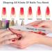 10 Pcs Heavy Duty Nail Files 100/180 Grit - Coarse Nail File for Acrylic/Natural Nails - Emery Boards for Home & Salon Use - Buy Online on SooperMarket.com