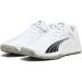 Buy PUMA Unisex Accelerates Turbo Indoor Sneakers - 45 EU - White Black & Concrete Gray - International Shipping Available - Buy Online on SooperMarket.com