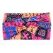 JSGHGDF Patterned Headwear Bohemia Knotted Wide Headbands Kids Adults Colorful Headpiece Fashionable and Comfortable Sweatbands Pink