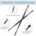 Vicloon Ear Wax Removal 7pcs Ear Cleaning Kit Ear Pick Ear Tools Set with Storage Box and Brush New Turbofan Structure Ear Cleaner Ear Wax Remover with One-Piece Earsafe Design for Adult and Kid black - Buy Online on SooperMarket.com