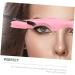 WOONEKY Silicone Beauty Ruler Tape Silicone Mold Mascara Shield Guard Mutitool Travel Make up Pink Stencil 15X4.15CM Pink - Buy Online on SooperMarket.com