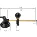 ANCIRS 30cm Circle Glass Cutter - Adjustable with Round Knob Handle and Suction Cup - Buy Online on SooperMarket.com