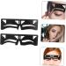 PLAFOPE 2pcs Eyebrow Ruler Microblading Template Mini Eyebrow Measuring Tool Eyebrow Trimming Designer - Buy Online on SooperMarket.com